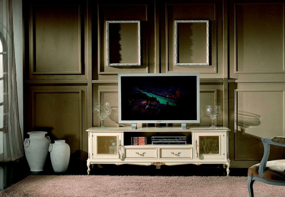 Mueble de salón Sideboard TV Lowboard rtv Armario Mesa Muebles de madera Estilo barroco Nuevo