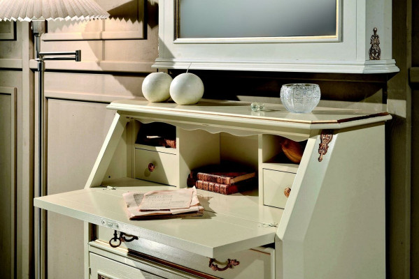 Diseño armario lujo secretaria aparador cómoda escritorio mesa italiano