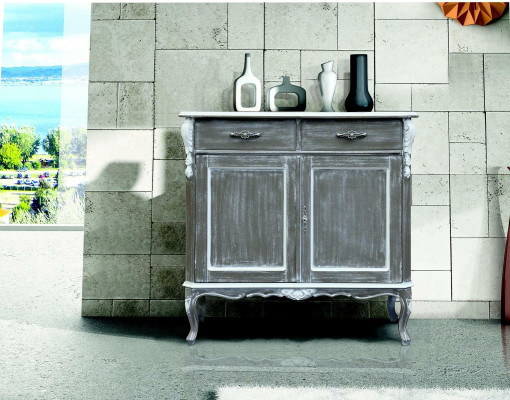 Muebles de lujo, cómoda barroca clásica, aparador, armario, estantería.