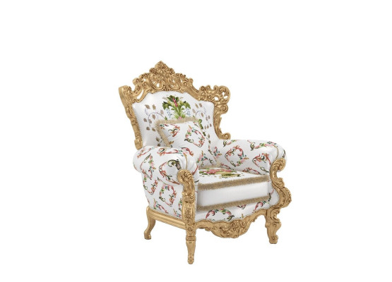 Silla Diseño Sofá Sofá Relax Tela Salón Club Tapizado Asiento Lujo Blanco Nuevo