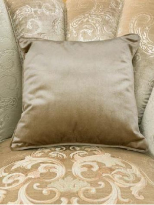 Diseño de sofá Sofá de tres plazas Tapizado Sofás de 3 plazas Muebles para la sala de estar Sofá beige Tela