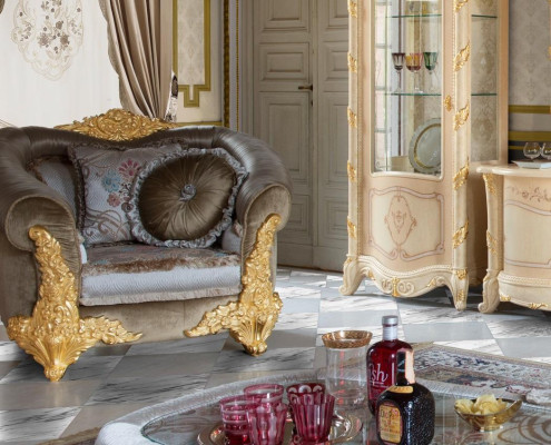 Sala de estar sofá sillón lounge club sillón de diseño sillón individual.