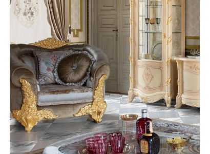 Sala de estar sofá sillón lounge club sillón de diseño sillón individual.