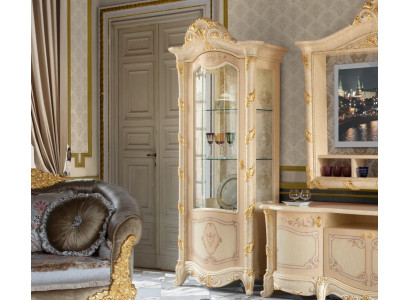 Armarios Aparador Muebles italianos Madera Vitrina Armario Vitrinas Sala de estar
