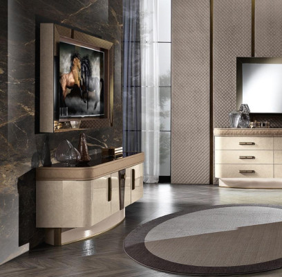 Juego de sala moderno, cómoda, unidad de pared RTV, sala de estar, paredes de la sala de estar, juego de sala de estar, marco de TV.