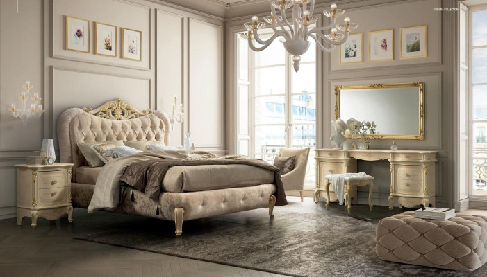 Tocador espejo consola de diseño muebles de lujo aparador cómoda madera set nuevo