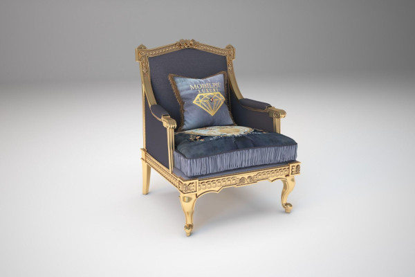 Sillón de tela Sala Lounge Club Nuevo Muebles Diseñador Sofá de televisión Silla Sillas