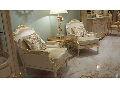 Sillón de una plaza estilo italiano, mueble de diseñador, club de relajación, sillón nuevo.