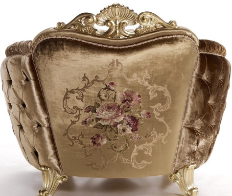 Sala de relajación Lounge Club de televisión en piel: silla individual de diseño acolchada.