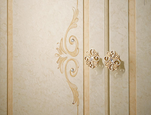 Muebles de diseño estilo barroco Cómoda Aparador Credenza Madera Italia Bajo aparador