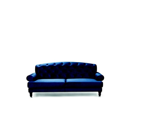 Chesterfield Sofá de 3 plazas Diseñador Sofá Couch Sofás Tapizado Textil Lamezia