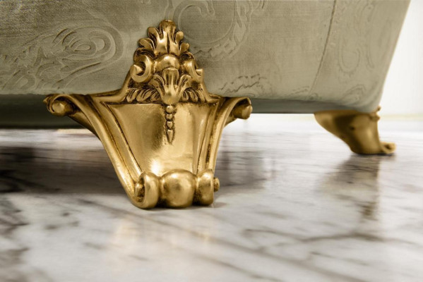 Silla de lujo tapizada Cóctel Relax Sala de estar Sillas Muebles Diseño Sillón beige