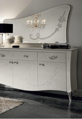 Aparador cómoda armario lateral bajo mueble cajoneras armarios diseñador madera