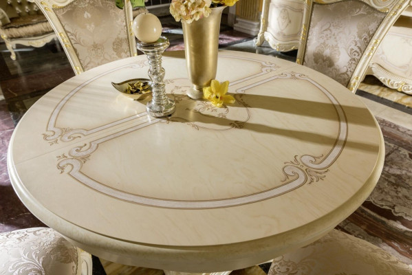 Diseño de mesa Madera Muebles de lujo Italia Mesa de comedor Mesas de madera Mesas de comedor Comedor Mesas