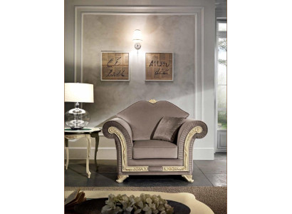 Sofá de 1 plaza para sala de estar, diseño de muebles de relax, mobiliario italiano, decoración italiana.