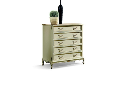 Muebles de lujo italianos para sala de estar, cómoda de estilo clásico barroco.