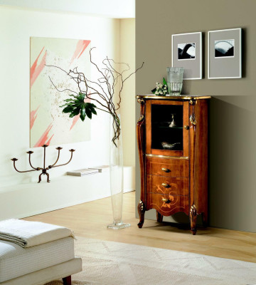 Muebles italianos estilo barroco cómoda armario gabinetes muebles de diseñador.