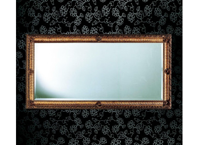 Gran espejo de pared XXL estilo barroco real con marco de madera rococó de diseño de muebles de 181x91.
