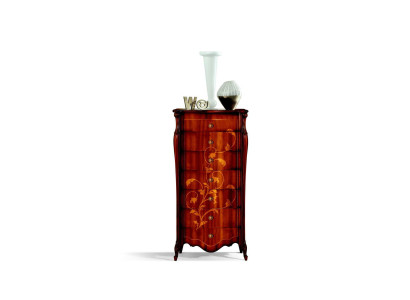Muebles italianos de estilo barroco de lujo, cómoda, armario, armarios de diseñador.