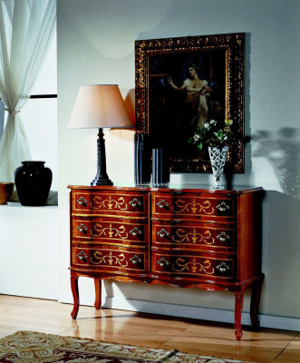 Italian style design furniture chest of drawers cabinets luxury sideboard