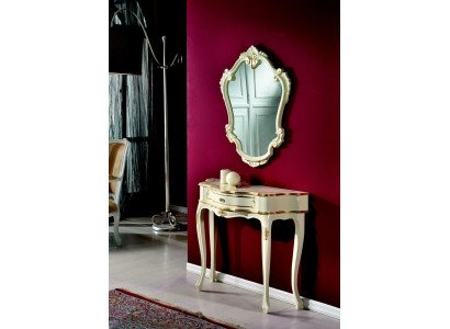 Muebles Estilo Barroco Lujo Consola Espejo Madera Mesas Italianas