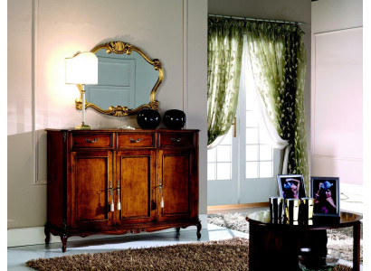 Muebles italianos en estilo barroco, comoda, armario, armarios de lujo, diseño.