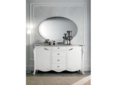 Cómoda de salón Cajoneras de madera Aparador Diseño clásico Nuevo