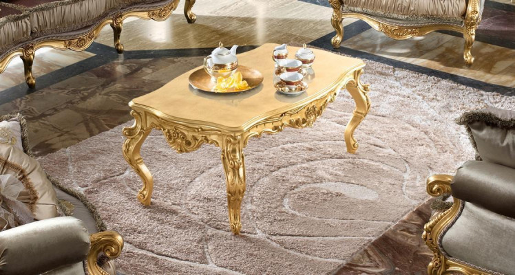 Mesa de café auxiliar de sofá, mesas de salón de lujo de diseño nuevo.