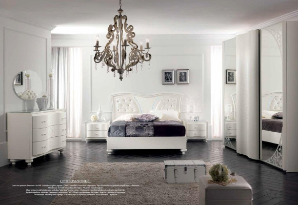 Cómoda Conjunto Espejo Consola de Lujo Cómodas Dormitorio Taburete Completo Madera
