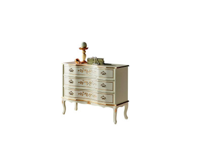 Lujo Diseño Armario Muebles de madera maciza Cómodas Armario Barroco Italiano