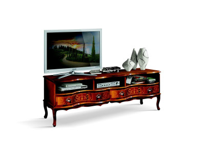 Mueble italiano de madera, aparador de televisión, mueble bajo, largo armario de TV de lujo para sala de estar, nuevo.