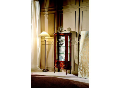 Vitrina de lujo de diseñador en madera italiana Genuina cómoda de madera muebles italianos Nuevos