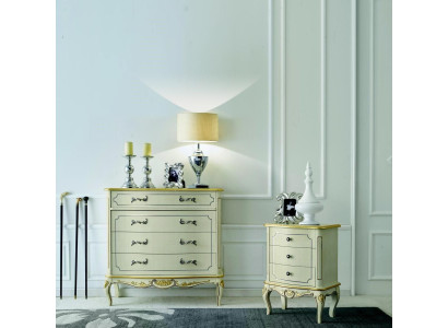 Diseño Muebles Estilo Barroco Cómoda Madera Italia Muebles Aparador Lujo Cómoda