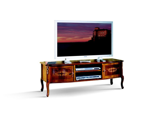 Mesa de TV RTV armario mesa sala de estar mueble barroco de madera