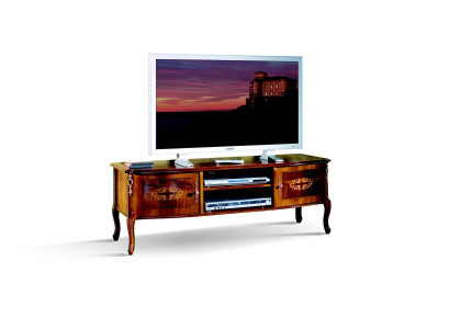 Mesa de TV RTV armario mesa sala de estar mueble barroco de madera