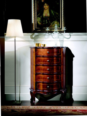 Muebles italianos, barroco, armario, cómoda, diseño de lujo, buffet de madera.