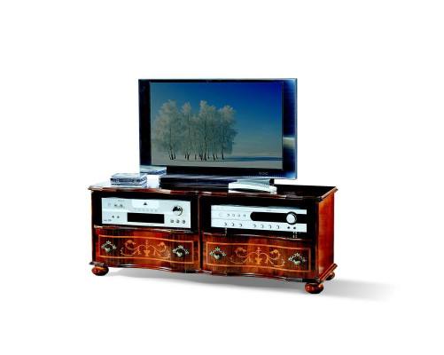Mueble de televisión bajo RTV Lowboard Armario de madera Mesa de televisión Muebles italianos nuevos