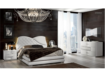 Cama de lujo Muebles clásicos Camas Estructuras de cama Doble Moderno Cama doble Moderna