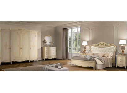 Cama Chesterfield Lujo Camas Acolchada Cama Doble Madera Clásica Hotel