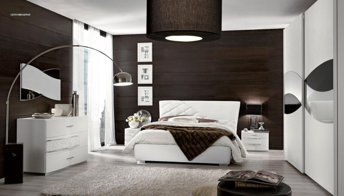 Cama Estructuras de cama Marco de cama Camas Doble Lujo Cama doble Blanco Diseño moderno