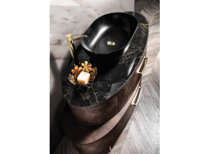Lavabo del baño Grifo Muebles de baño Estilo Italia Lavamanos Baño nuevo Set