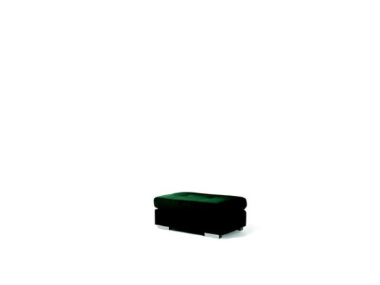 XXL Club Pouf de Piel Reposapiés Lounge Otomano Pufa Textil Ottomano