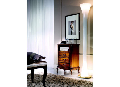 Muebles de madera italianos estilo lujo, cómoda barroca muebles clásicos aparador.