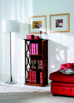 Muebles de lujo de madera para sala de estar.