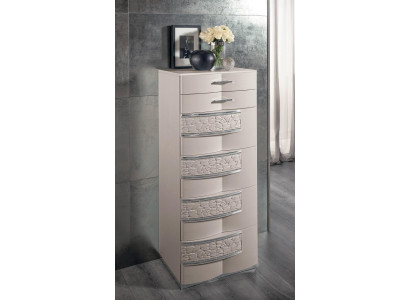 Cómoda Aparador Cómodas Altura de 6 cajones Armario Armario Mueble