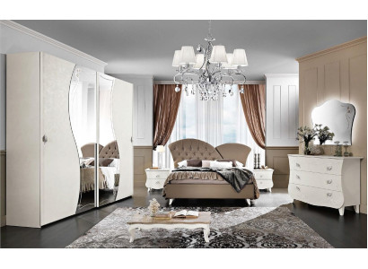 Diseño de muebles camas Muebles Italia Cama Cama doble Madera natural Dormitorio Madera