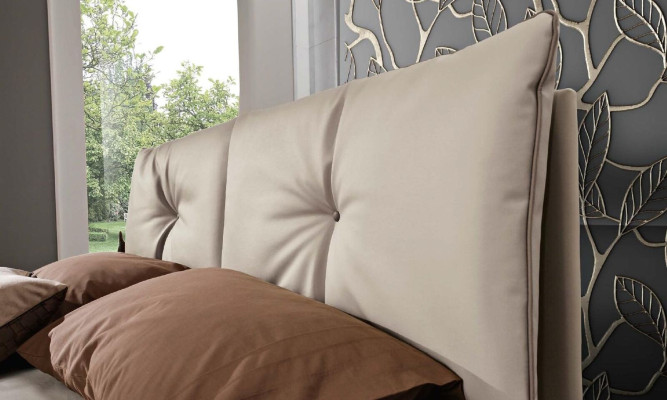 Cama doble, camas, muebles, decoración, armazones de cama, dormitorio, moderno, lujo, nuevo.