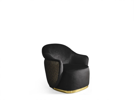 Sofá de 4 plazas con sillón, conjunto de poliéster azul.