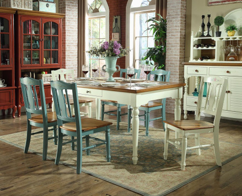 Mesa de comedor, mesa, mesa de comedor, sala de estar, diseño de madera, sillas y mesas estilo rústico.