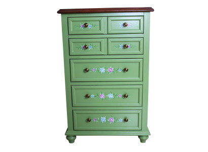 Cómoda Armario Armario alto Diseño Cómodas Armarios Mesa Muebles 7 cajones